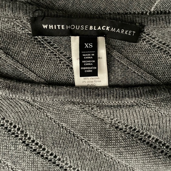 WHBM Poncho Sweater Size XS - Picture 7 of 9